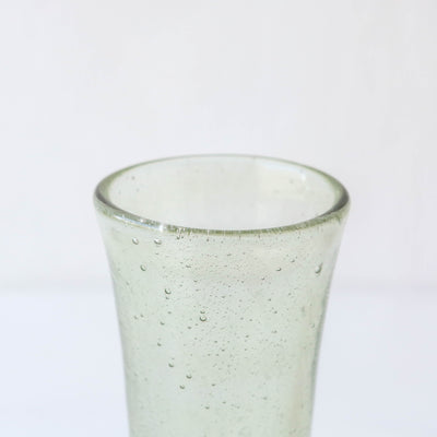 Rustic Glass Stem Vase - Short