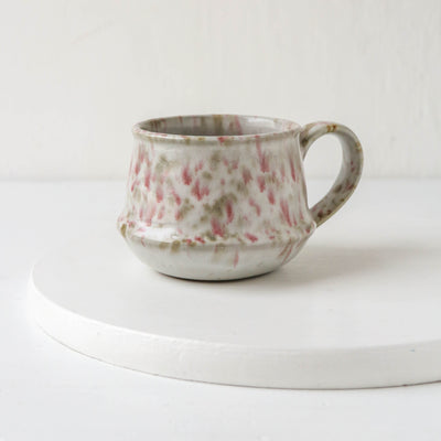 Kalmar Light Brown & Pink Glazed Mug