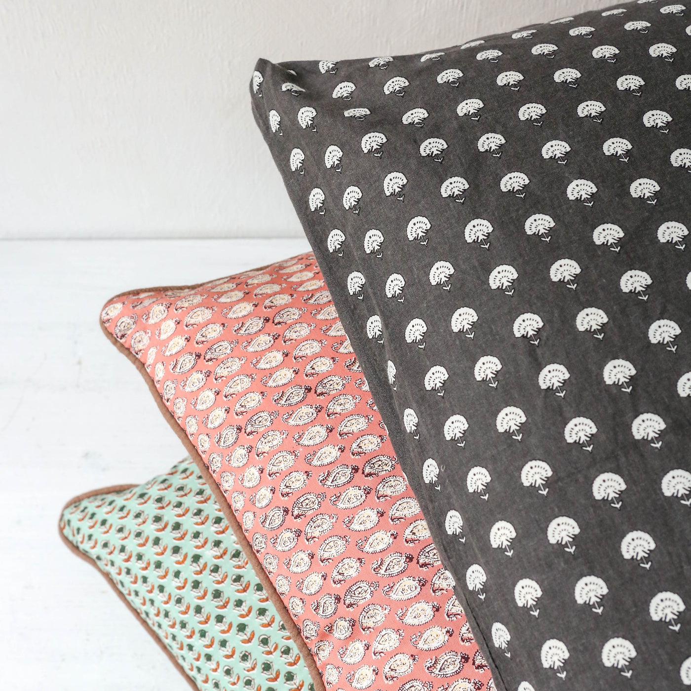 SALE Cushion Cover - Nero Dark Grey