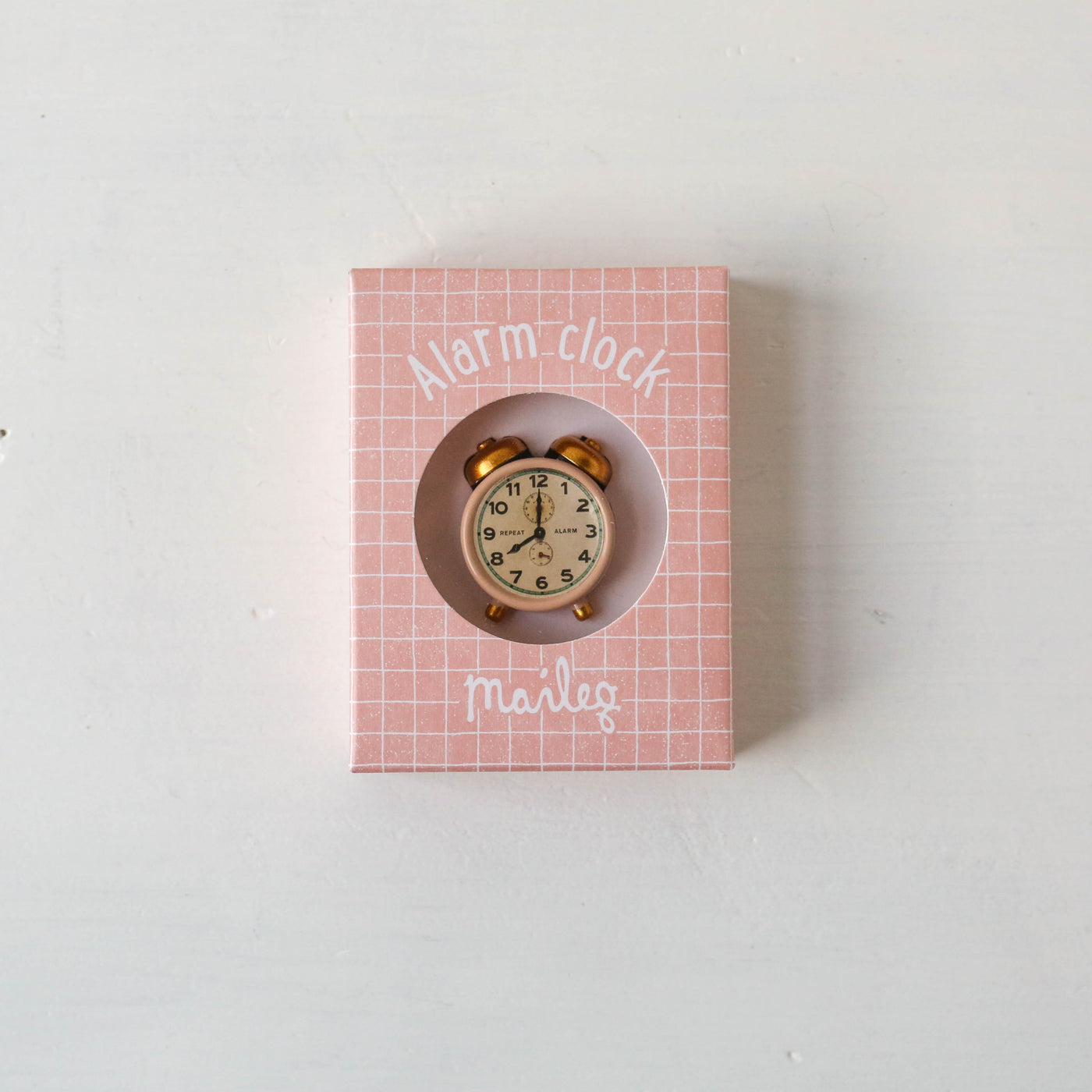 Alarm Clock for Maileg Mice - Powder