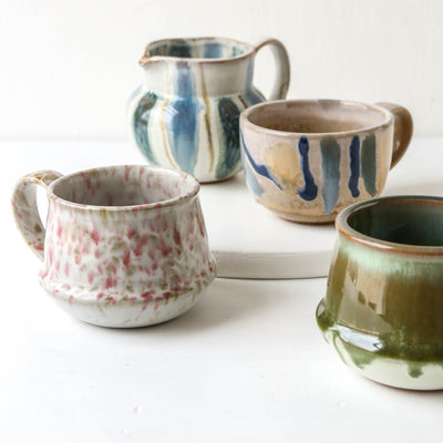 Trosa Textured Blue Glaze Mug