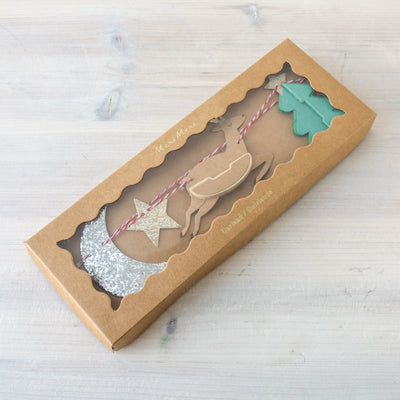 Festive Icon Honeycomb Garland