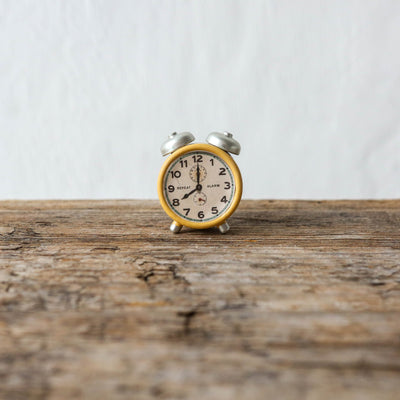 Alarm Clock for Maileg Mice - Yellow