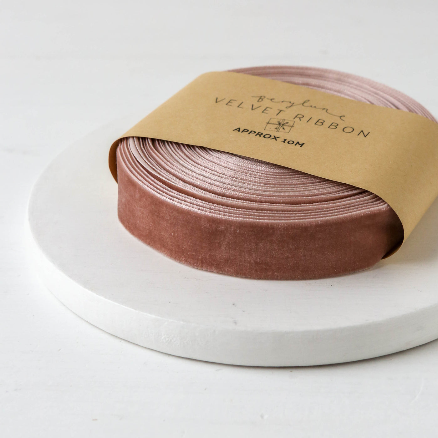 Wide Velvet Ribbon - 10m Roll