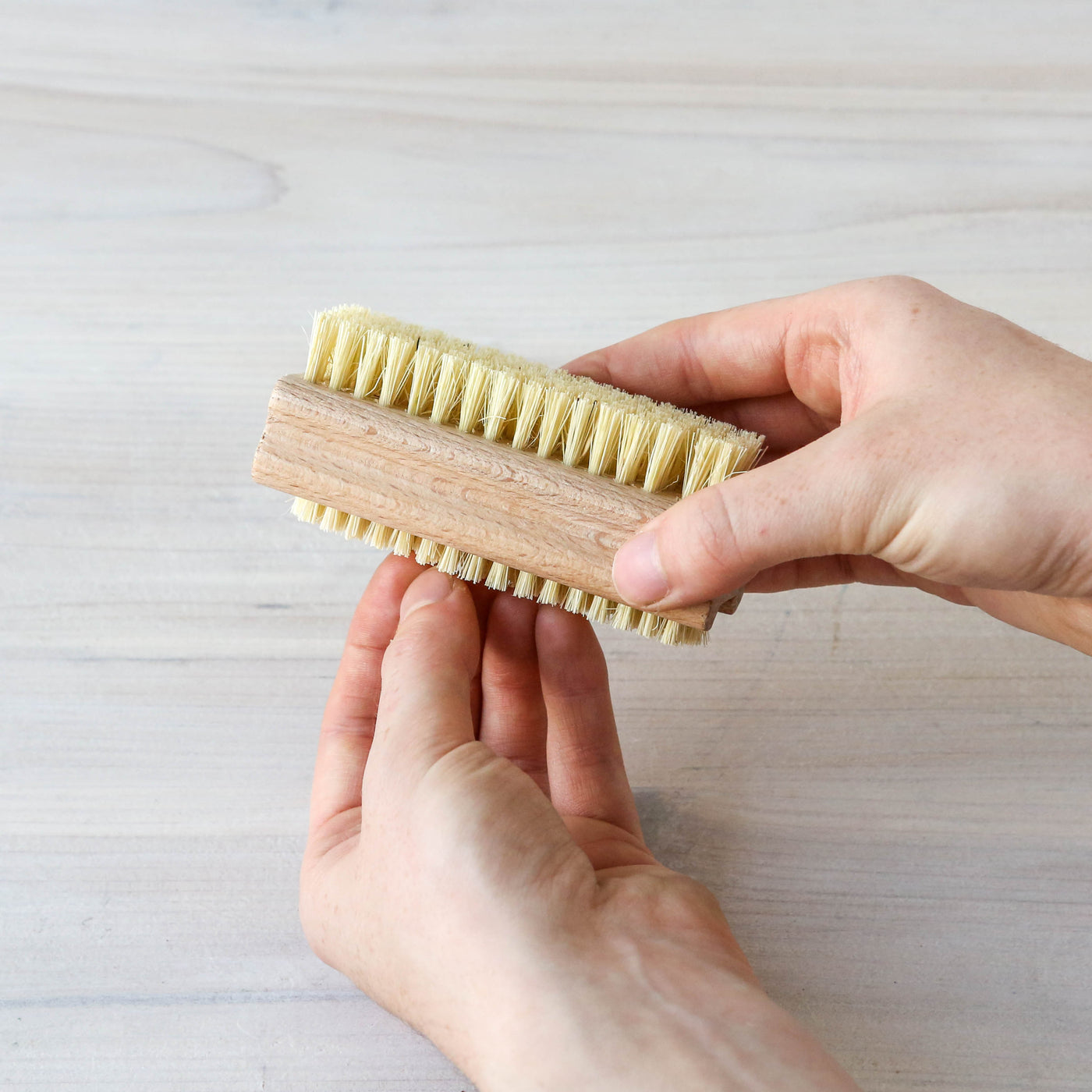 Untreated Beech Wood Nail Brush