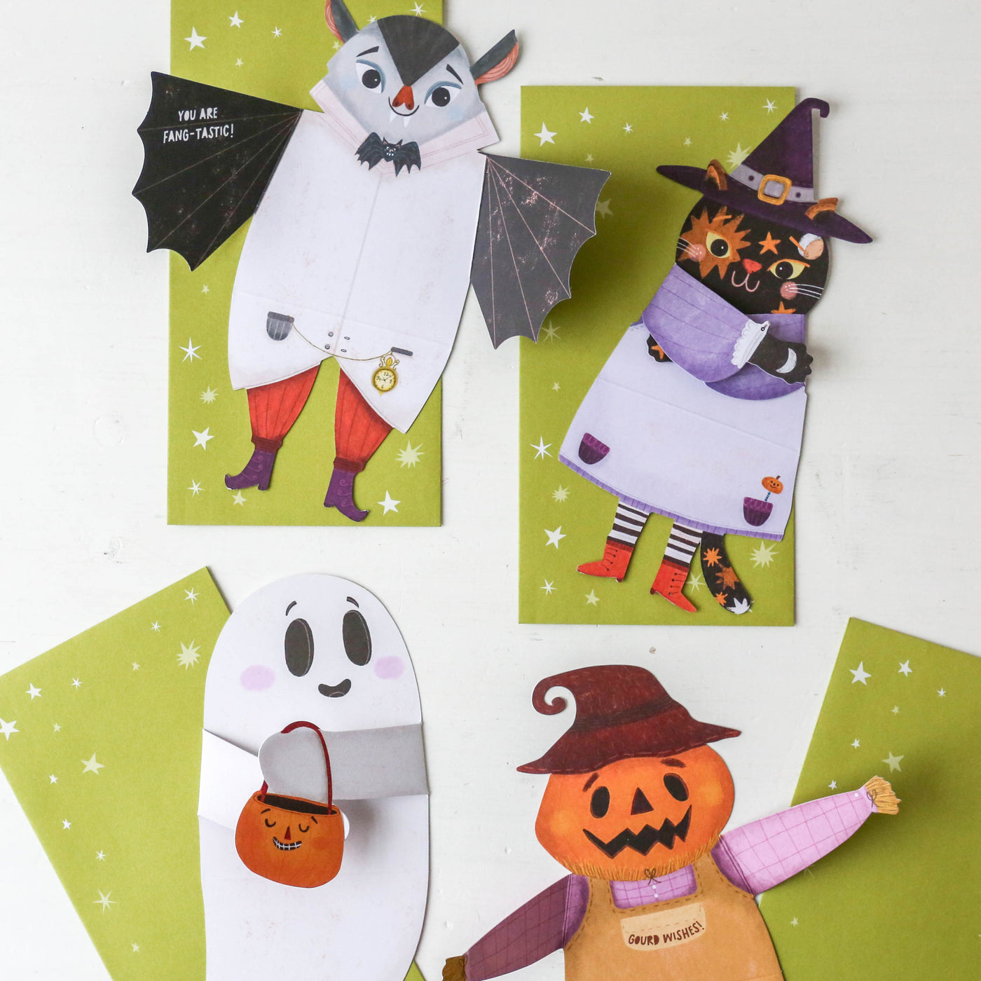 Hugging Halloween Card