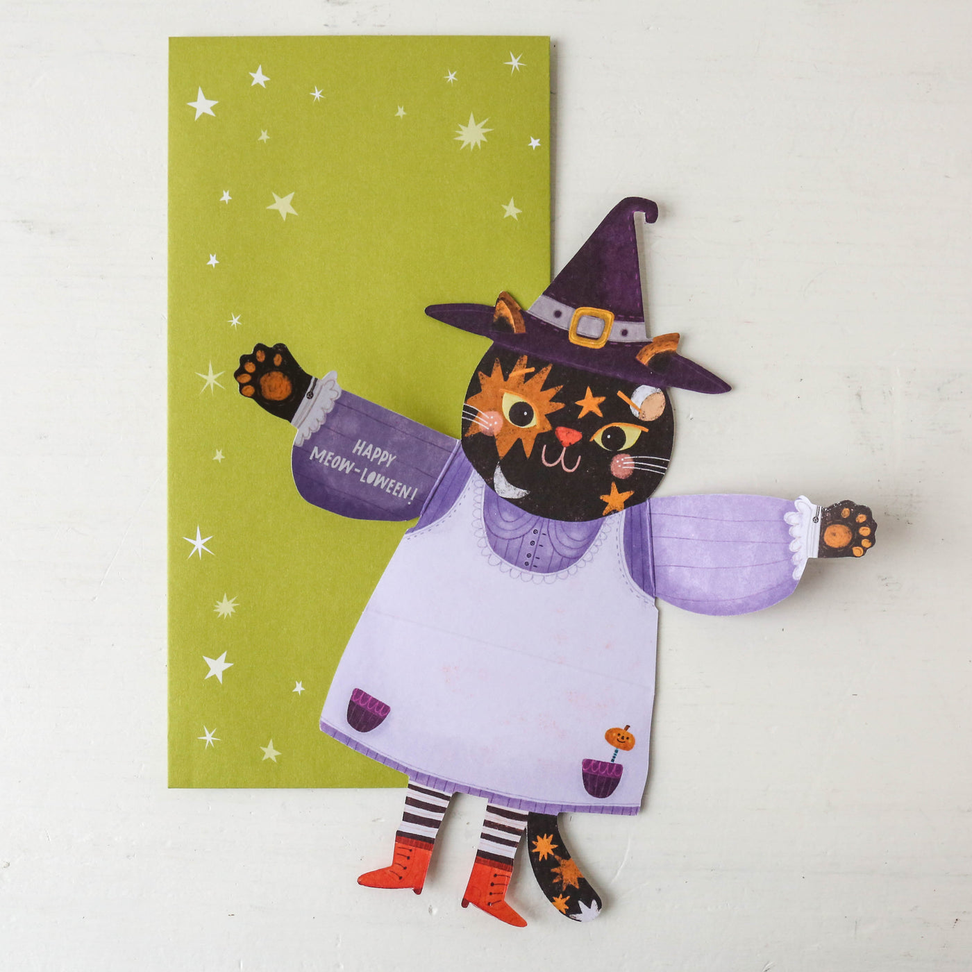 Hugging Halloween Card