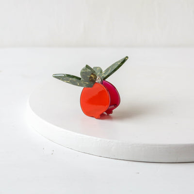 Red Pomegranate Hair Claw