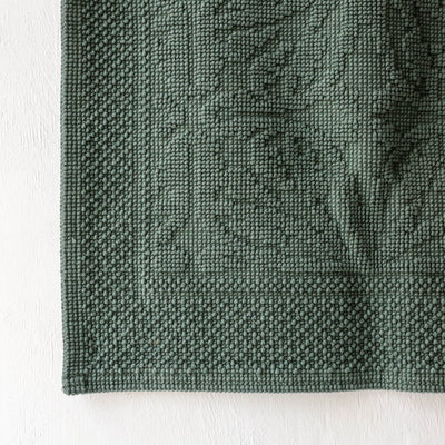 Woven Cotton Bath Mat - Pigeon