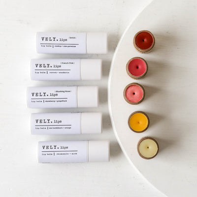 Natural Vegan Lip Balm Tube