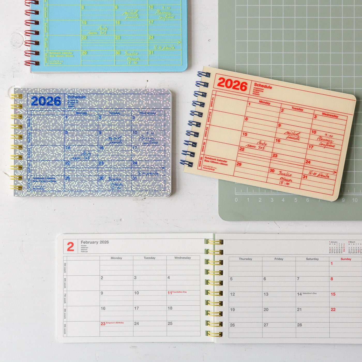 2026 XS Notebook Calendar