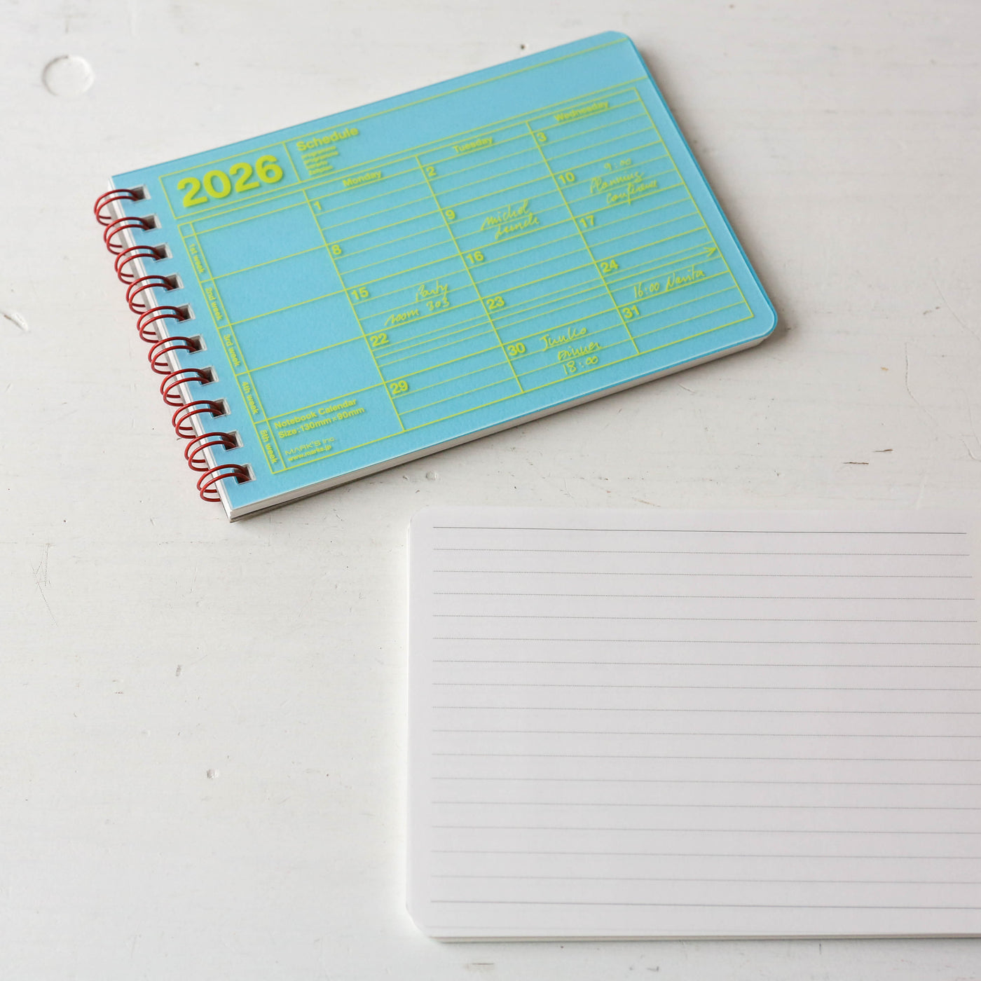 2026 XS Notebook Calendar