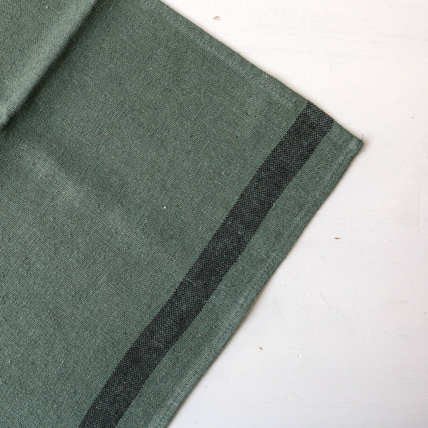 Linen Cotton Stripe Tea Towel - Pigeon