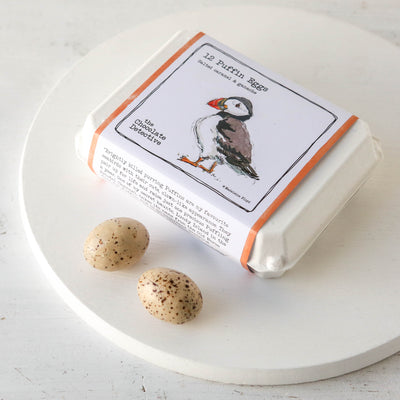 12 Salted Caramel Puffin Eggs