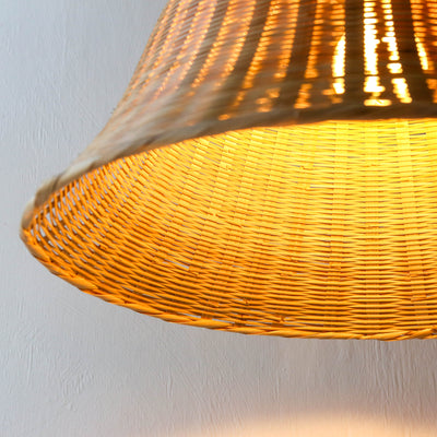 Bamboo Lampshade in Natural - 'Bell'