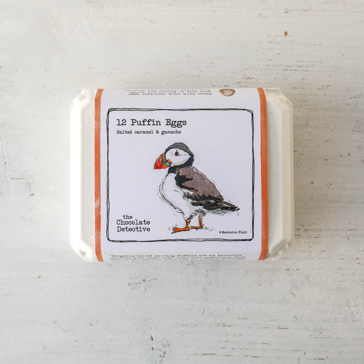 12 Salted Caramel Puffin Eggs
