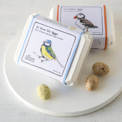 12 Salted Caramel Puffin Eggs