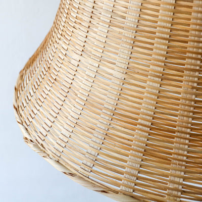 Bamboo Lampshade in Natural - 'Bell'