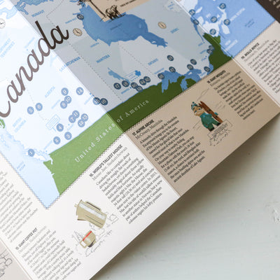 Unhurried Canada Map
