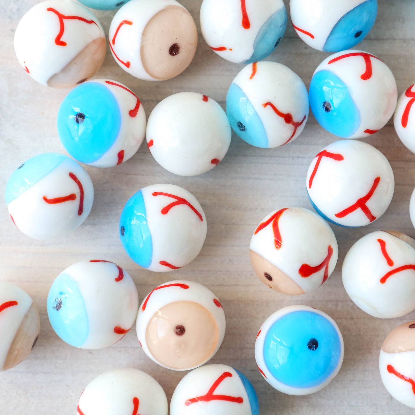 Glass Eyeball Marbles