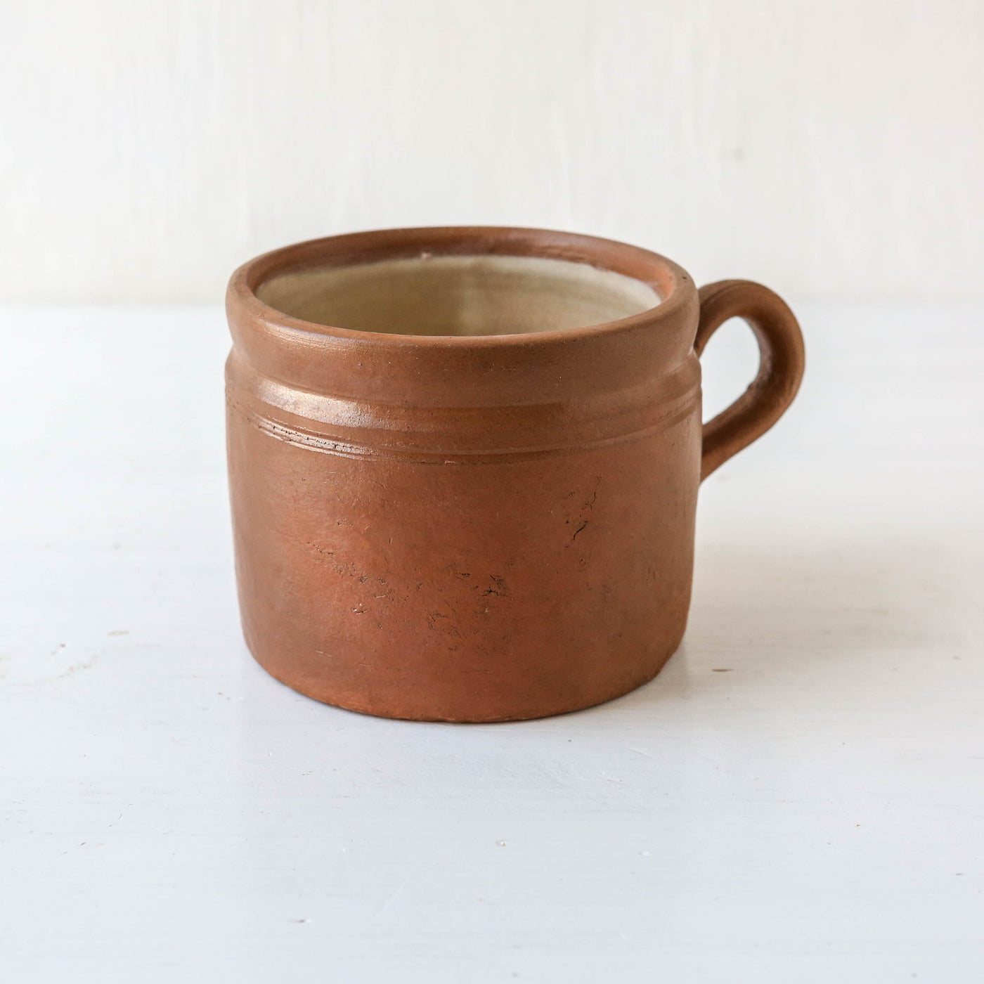 Vintage French Stoneware Confit Pot