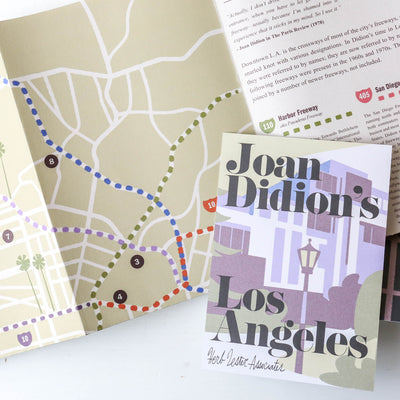 Joan Didion's Los Angeles Map