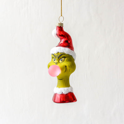 Grinch Glass Tree Decoration
