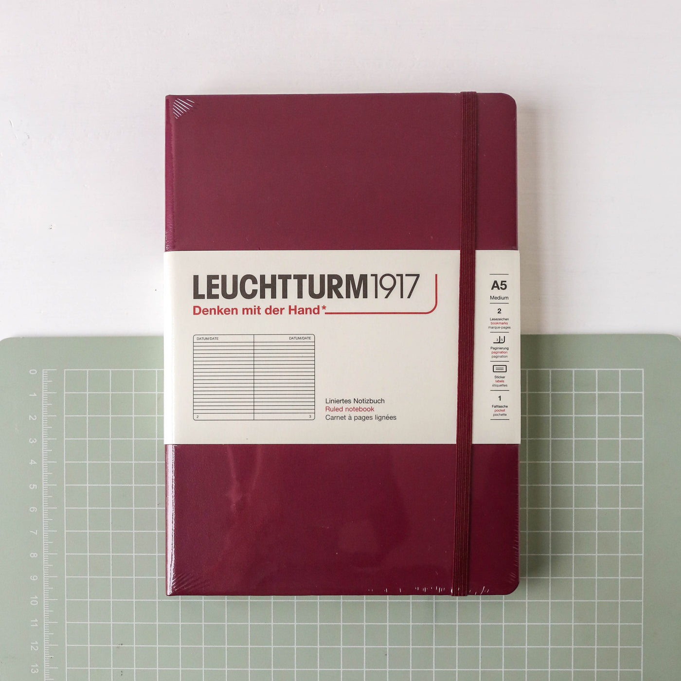 Leuchtturm A5 Notebook - Port Red