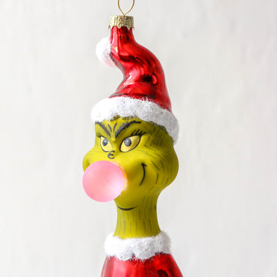 Grinch Glass Tree Decoration