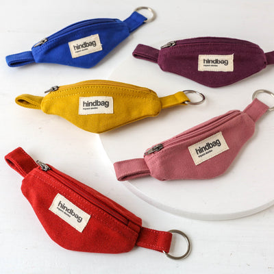 Mini Banana Keychain Pouch by hindbag - Grape