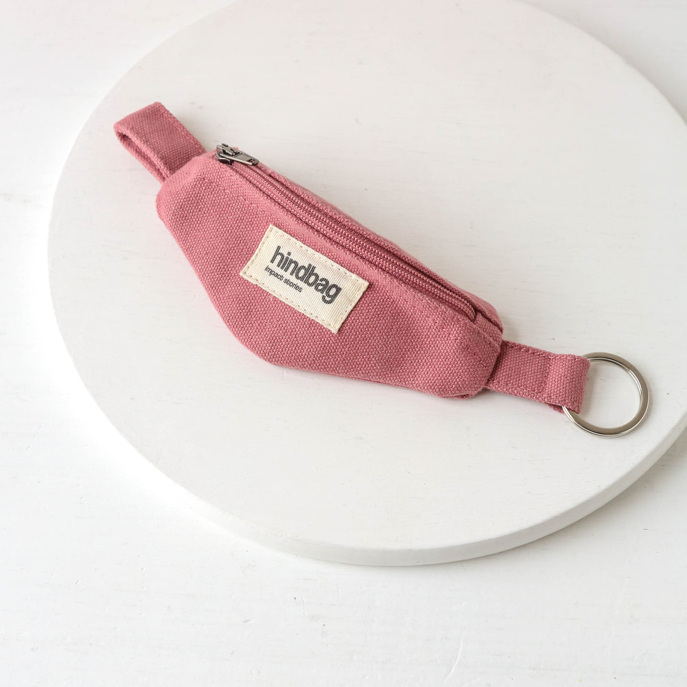Mini Banana Keychain Pouch by hindbag - Blush