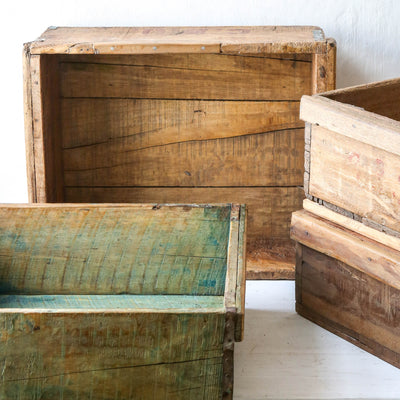 Rustic Wooden Storage Crate - Batch 2