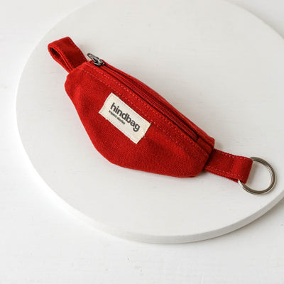 Mini Banana Keychain Pouch by hindbag - Terracotta Red