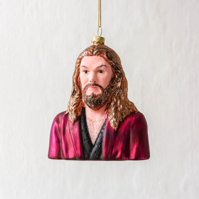Jason Momoa Glass Tree Decoration