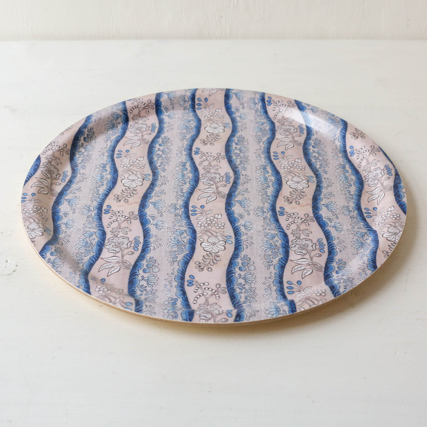 'Maria' - Round Birch Wood Tray by Host