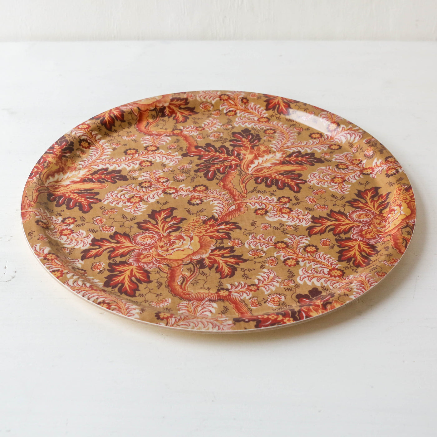 'English Garden' - Round Birch Wood Tray by Host