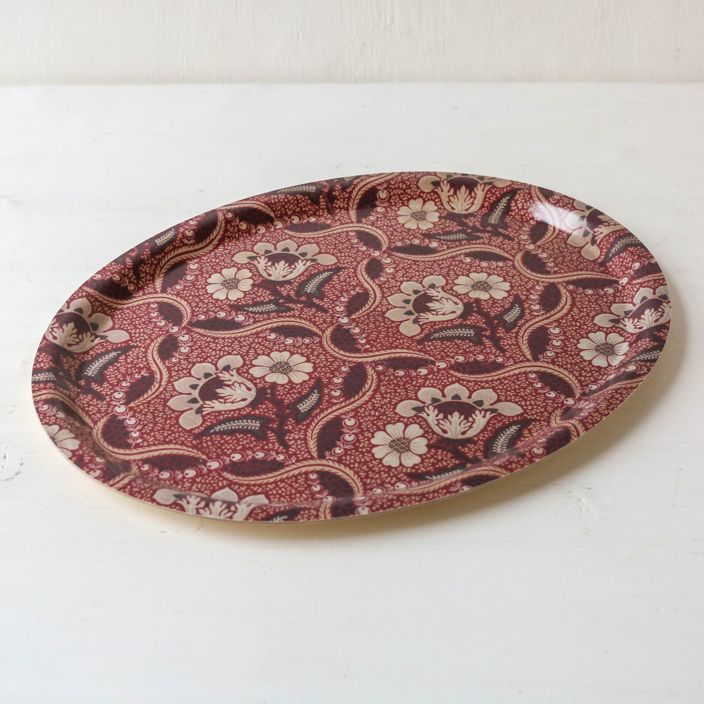 'Trellis' - Oval Birch Wood Tray by Host