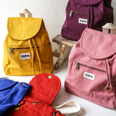 Mini Eliot Backpack by hindbag - Grape