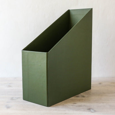 Magazine File Box - Green