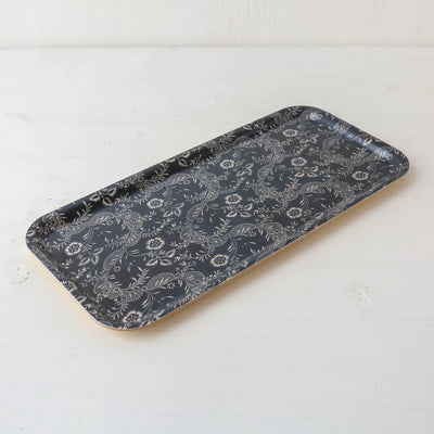 'Indigo' - Narrow Birch Wood Tray by Host