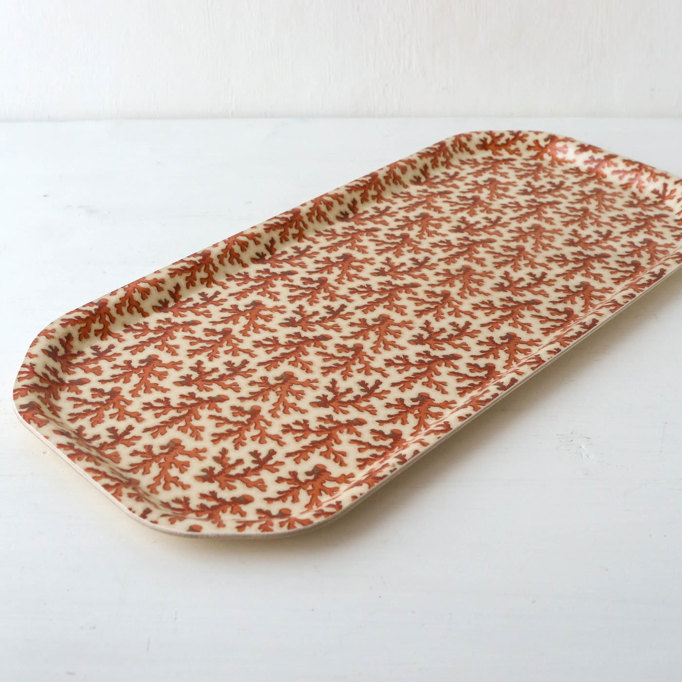 'Seaweed' - Large Octagonal Birch Wood Tray by Host