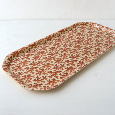 'Seaweed' - Large Octagonal Birch Wood Tray by Host