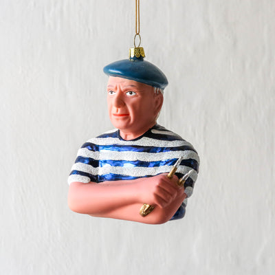 Pablo Picasso Glass Tree Decoration