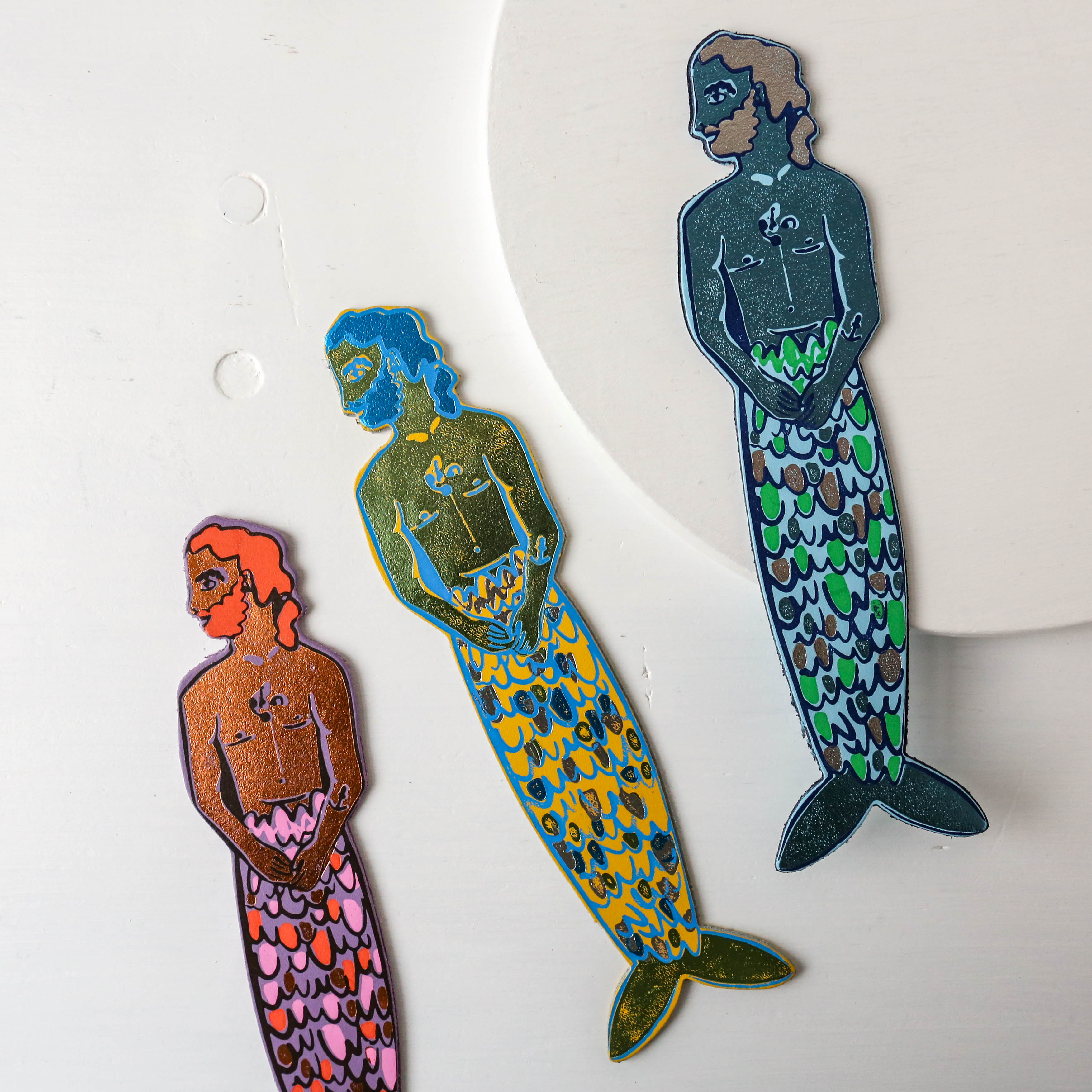 Mer-Man Bookmark – Berylune
