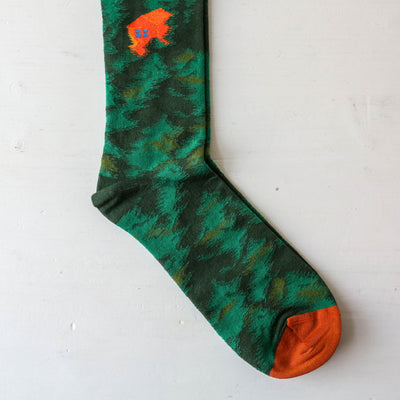 Bonne Maison Socks - House in Woods