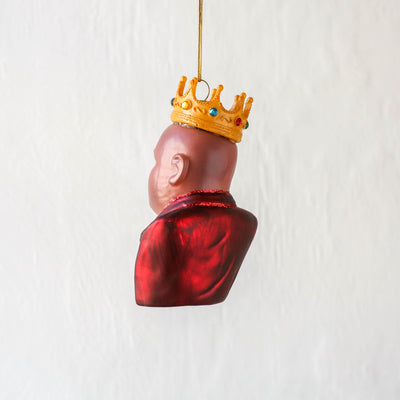 Notorious B.I.G. Glass Tree Decoration