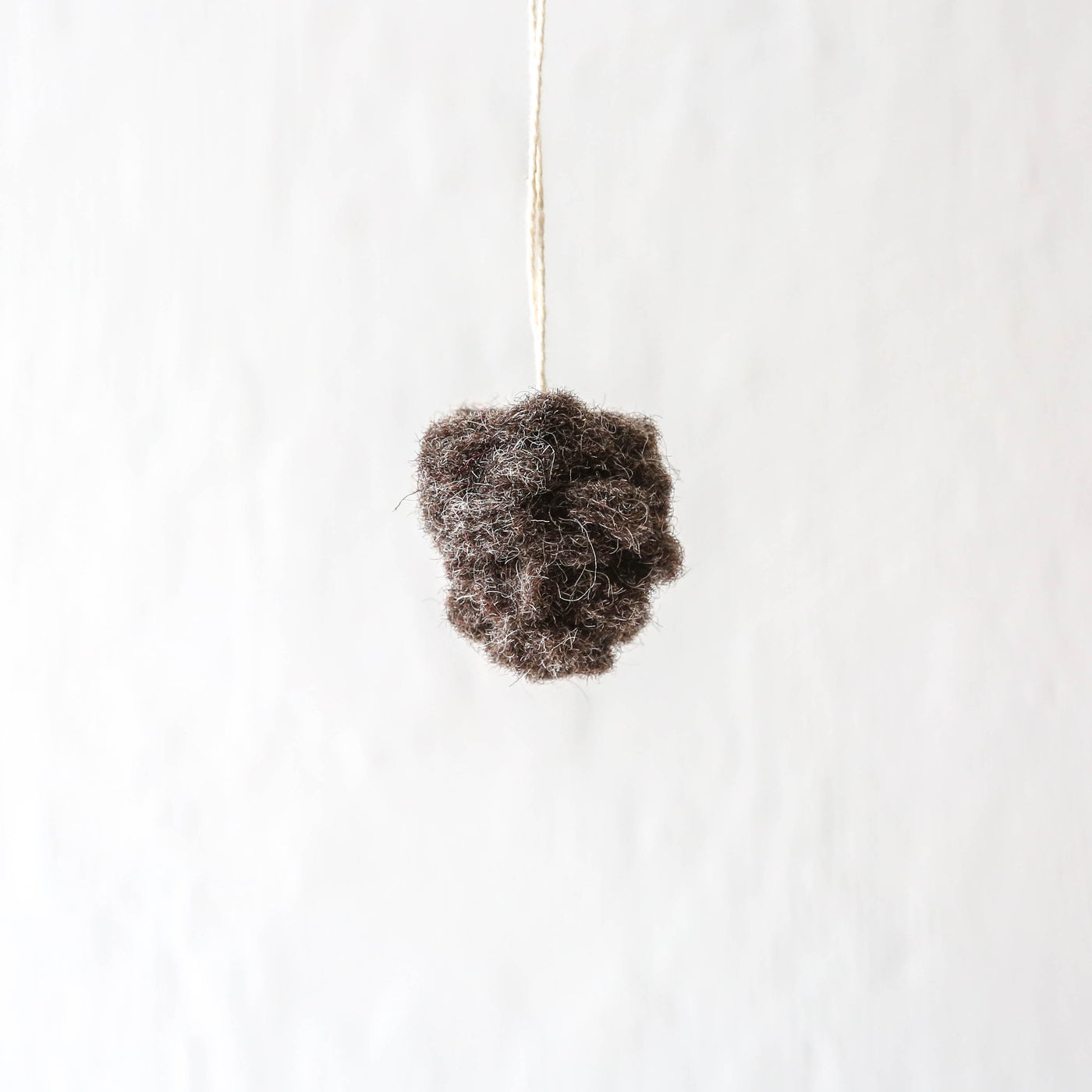 SALE Felt Pine Cone Hanging Decoration