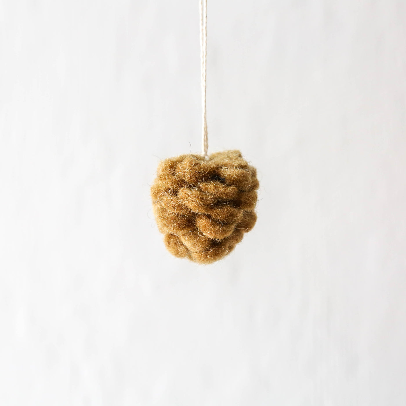 SALE Felt Pine Cone Hanging Decoration
