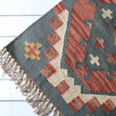 Souk Kelim Woven Rug - 60 x 90cm