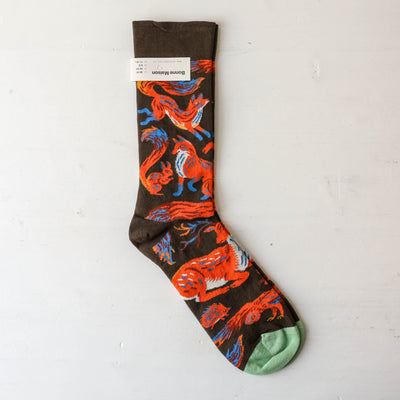 Bonne Maison Socks - Shadow Land Animals